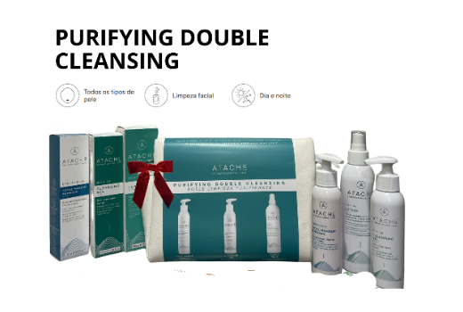 PURIFYING DOUBLE  CLEANSING - KIT OILY SK