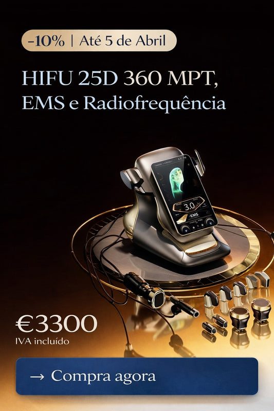 HIFU 25D 360 Max com MPT, EMS Lipossonix