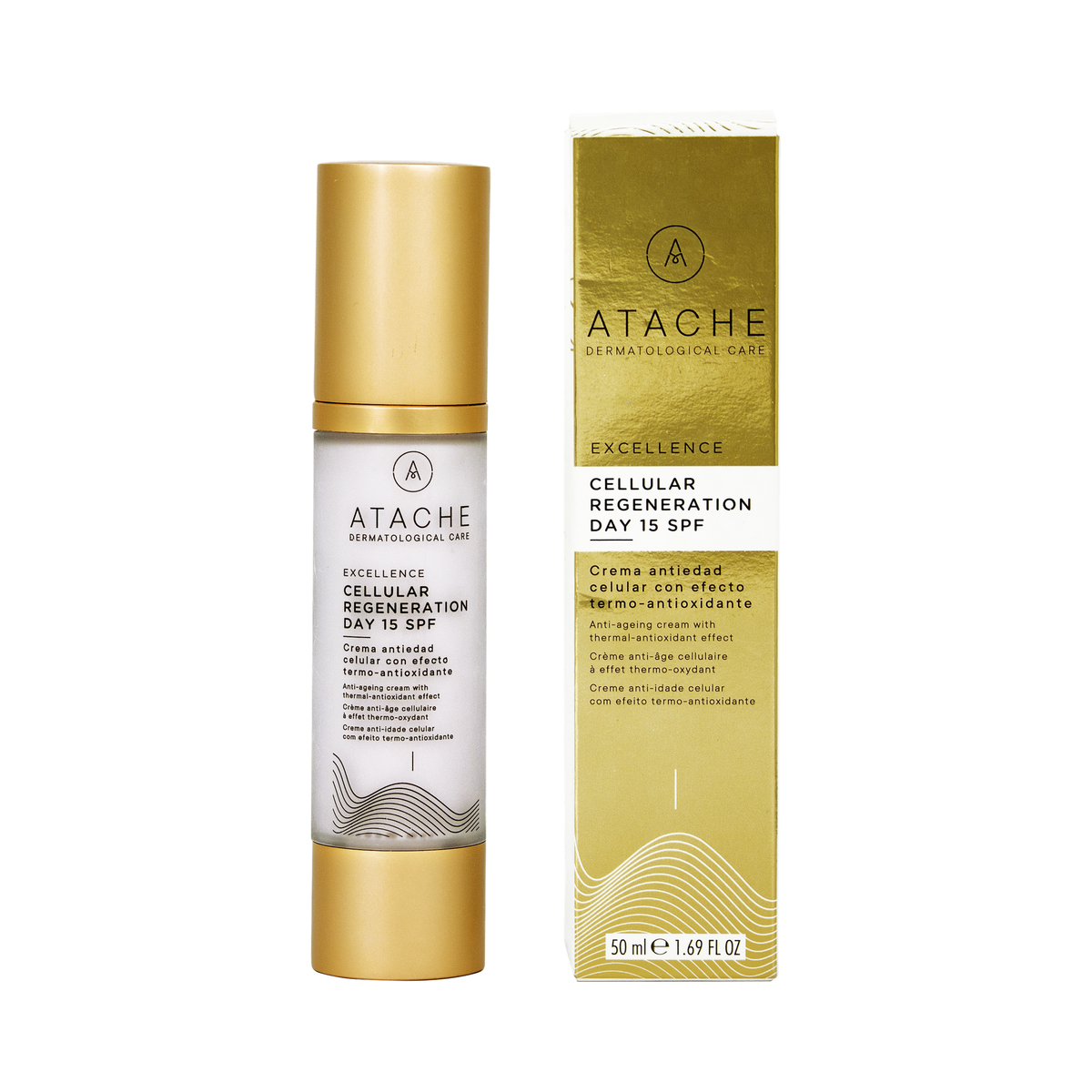 Atache Excellence Cellular Regeneration Day FPS15 50ml - lateral