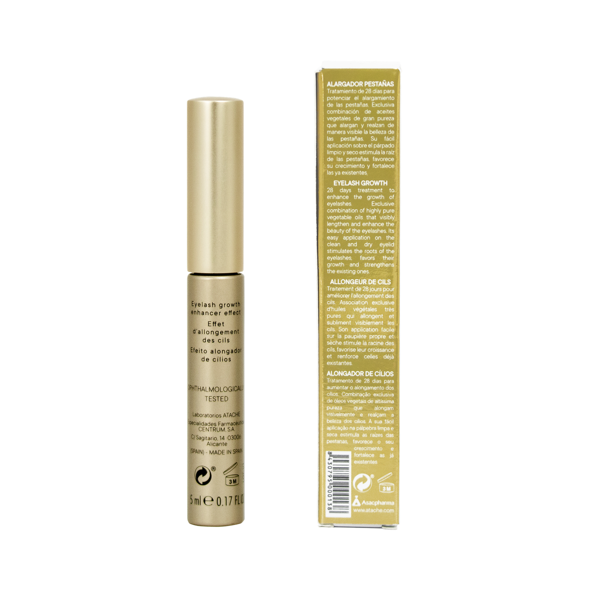 Atache Excellence Eyelash Growth Complex 5ml - verso