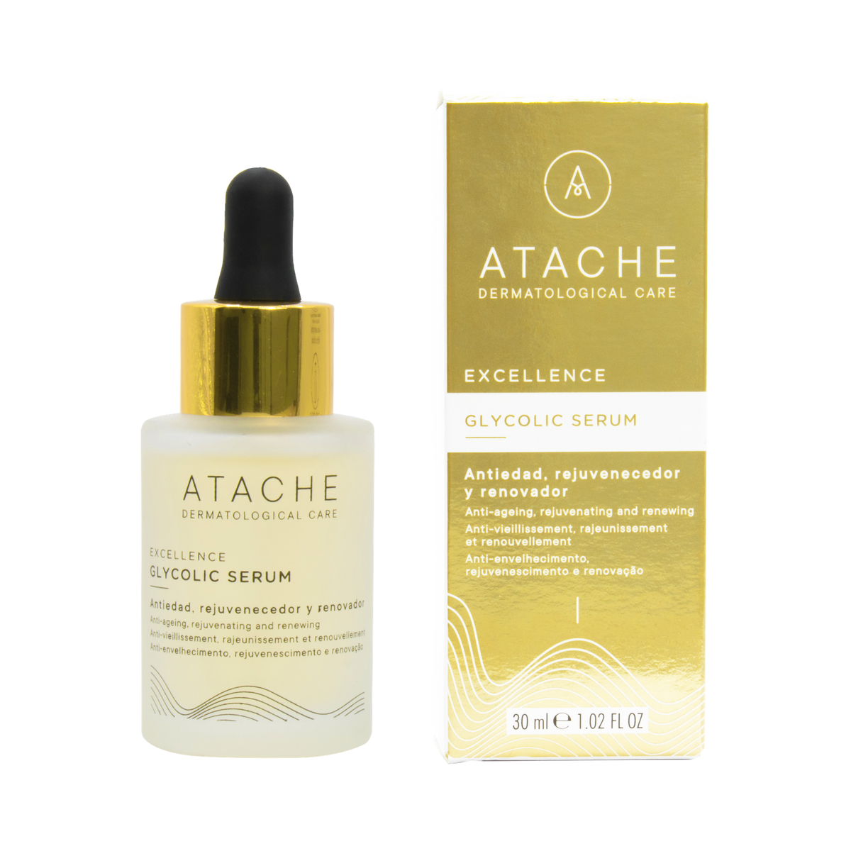Atache Excellence Glycolic Serum 30ml - frasco