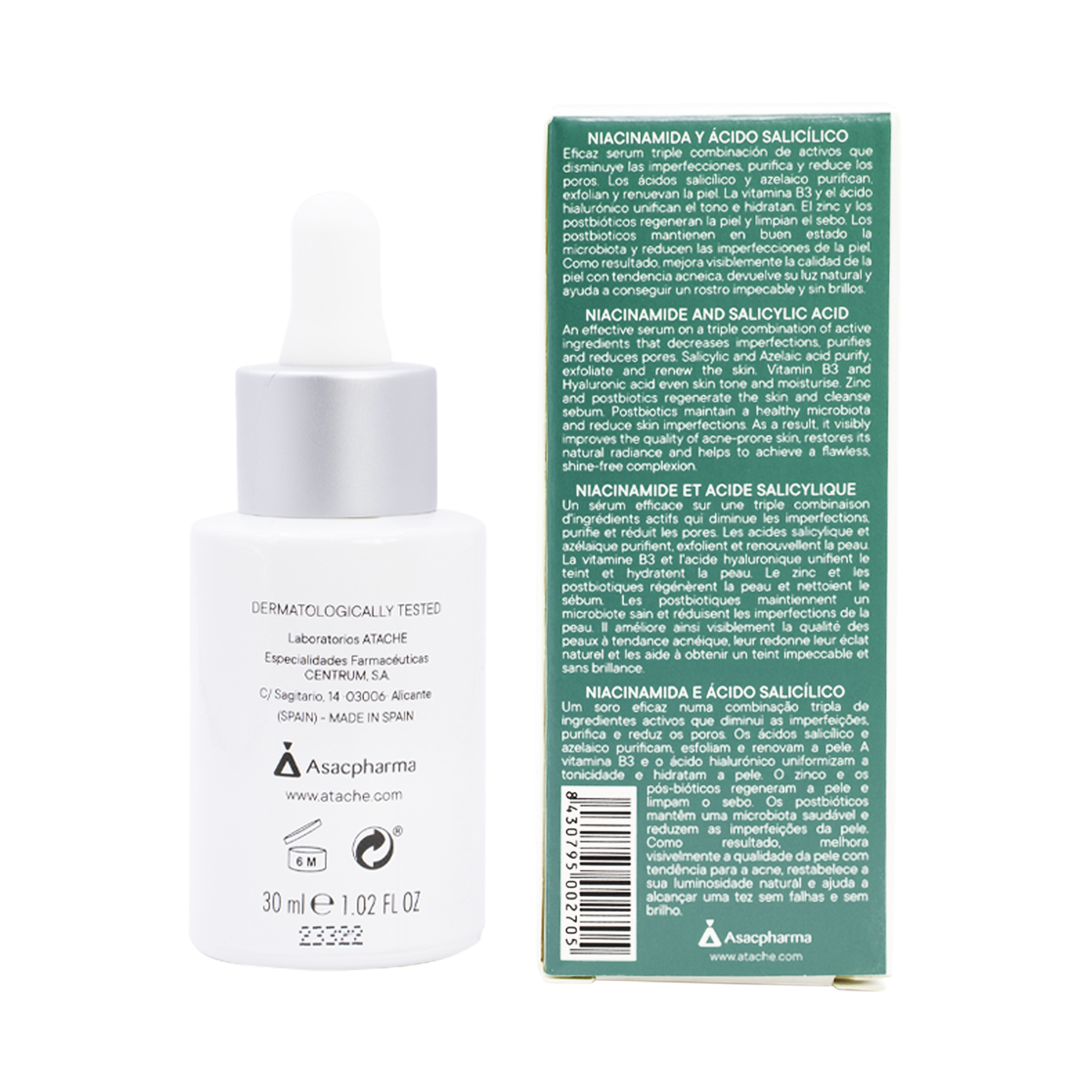 POSTBIOTIC SALYCILIC ACID/ SÉRUM ANTI-IMPERFEIÇÕES 30 ML
