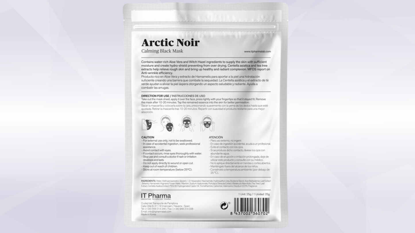 ARTIC NOIR 30 GR /Máscara hidratante calmante